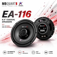 MB QUART EA-116 6.5" 2-WAY COAXIAL CAR AUDIO SPEAKER SYSTEM