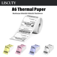 Phomemo Thermal Label 4*6 100x150mm Colorful Fan-Fold A6 Sticker Paper For PM-241BT/D520/246S/D450/2