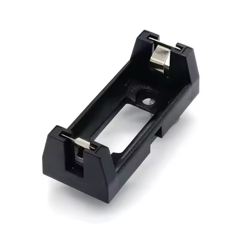 Battery Holder Box Clip Case, Installation of Lithium Battery Holder with PCB Pin and SMT Solder, CR
