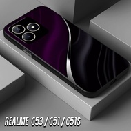 HP KASA CASE - case For REALME C53/C51/C51S Latest Fashion BAGROUND - Softcase Glass - Glossy New 20