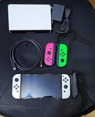 [二手] 九成新 任天堂 Nintendo Switch OLED 白色 主機