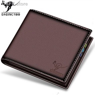 ⊙☾▥Dompet kanggaru dompet kecil lelaki dompet kecil sarung kad lesen memandu beg kulit beg kulit dompet lelaki dompet pe