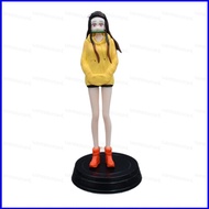 SQ4 Demon Slayer: Kimetsu no Yaiba Nezuko Kamado Hoodie Version Action Figure Collectible Model QS4