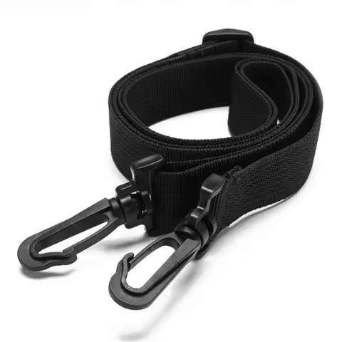 Black Shoulder Bag Strap Adjustable Replacement Detachable Belt For Women Men Messenger Bags Handle 