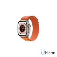 Apple Watch Ultra GPS + Cellular, 49mm Titanium Case with Alpine Loop [iStudio by UFicon]