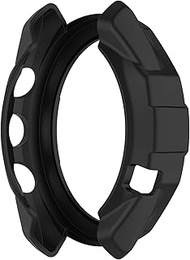 Case Cover Compatible with Garmin Approach S70 47mm Protector Covers, Disscool Soft Anti Drop TPU Re