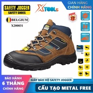 Jogger X2000 S3 SRC men's cowhide safety shoes are durable, breathable, waterproof, piercing, anti-slip