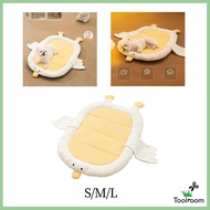 [ Cartoon Pet Bed Mat Soft Accessories Kitten Cushion Machine Washable Dog Bed Bed Liner Pets Dog Bed Crate Pad
