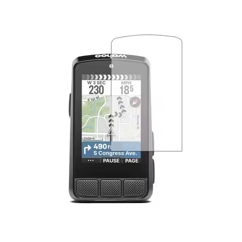 3pcs PET Soft Protective Film Screen Protector Cover For Wahoo Elemnt Roam 3/2 Bolt V3/V2 ACE Bycicl