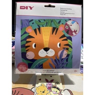 Mr. diy - diamond painting canvas kit - tiger
