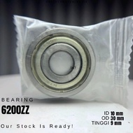 BEARING 6200ZZ NTN IRON CAP BEARING 6200 ZZ 1PCS BANDUNG
