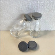 10ML THICK VIAL GLASS BOTTLE 10ML THICK VIAL BOTTLE 10ML THICK RUBBER CAP GLASS BOTTLE