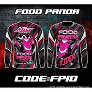 free mask!! tube food panda jersey 3d cycling jersey sportswear long sleeve size bmsz