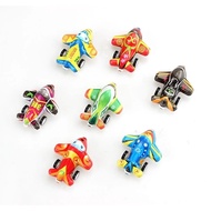 1 PCS COLORFUL AIRPLANE TOY  /MINI AIRPLANE PULL BACK TOY / PULL BACK AIRPLANE TOY /  KAPAL TERBANG 