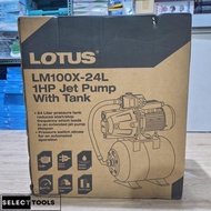 LOTUS LM100X -24L AUTOMATIC JET PUMP WITH TANK 1HP
