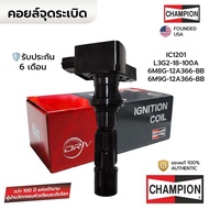 CHAMPION Ignition Coil MAZDA 3 BL 2.0 11-13 ESCAPE 2.3 MX-5 NC IC1201 * Warranty 6 L3G2-18-100A 6M8G