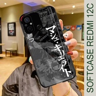Latest Xiaomi Redmi 12C Glossy Glass Softcase [Art Japan M54] Cellphone Casing - Cellphone Protector