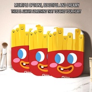 Smiley face french fries Multifunctional Folding Makeup Mirror, Suitable for Office Travel Use