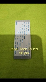 Kabel Data Flexibel Panel Tcon 50 Pin Tv Led Lg Toshiba 42Lf550