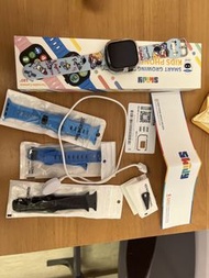 SKIDY SmartEdu 智伴高清流暢五重定位遠控180°旋攝雙向視頻海外適配兒童智能手錶PRO 藍色/黑色