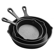 CAST IRON PAN | FRYING PAN CAST IRON | THICK, STRONG CAST IRON PAN