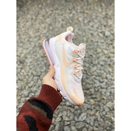 Nike Wmns Air Max 270 React Knitted breathing surface leisure sports jogging shoes