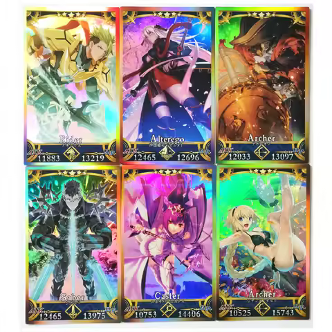 36pcs/set Fate/FGO The Holy Grail War Alter Toys Hobbies Hobby Collectibles Game Collection Anime Ca