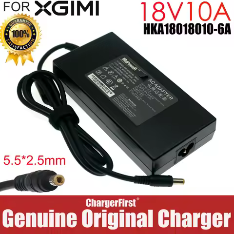 Genuine 18V 10A 6.67A 7.5A 8.33A AC Adapter Power Charger For XGIMI Projector H2S H2 H3 RS Pro Z6X N