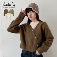 LULUS [A03210152] Y Irregular Buckle Ribbed Edge Short Jacket 3 Colors 1202