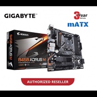 GIGABYTE B450 AORUS M MOTHERBOARD (AM4)