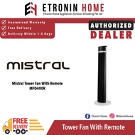 Mistral Remote Tower fan MFD4000R