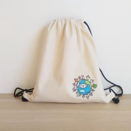 地球籽 帆布 後背包