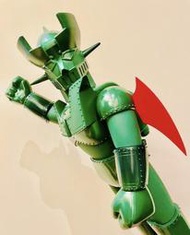 拆檢有擺放 SECRETBASE 無敵鐵金剛 Big Scale Mazinger Z C/GREEN Ver