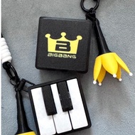 BIGBANG Piano Clicker Keychain🎹 | KPOP 3D Printed Piano Fidget Clicker with Lightstick Keychain