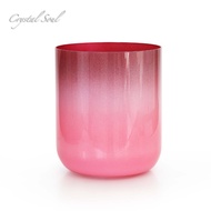 Crystal Soul 432Hz Burgundy Pink Gradient Nature Frequency Long After Rhyme for Sound Healing Prenat