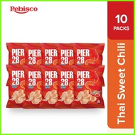 ◈ ☼ ◎ Pier 28 Prawn Crackers Thai Sweet Chili 22g x 10Pcs