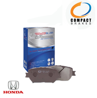 COMPACT ผ้าเบรค HONDA CIVIC EG ES EK FD FB FC FK FE, CITY TYPE Z ZX JAZZ GD GE GK BRIO FREED ฮอนด้า ซิตี้ ซีวิค แจ๊ส บริโอ้ ฟรีด DC Silver ดิสเบรค