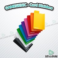 Gamegenic-Flex Card Dividers Multicolor In Deck Box (10 Pieces)