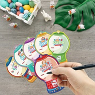 wanpanyu Easter Sweat Holder 18/36pcs Easter Greeting Cards with Diy Gumball Machine Candy Holder Pl
