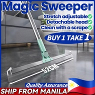 Magic Mop 180 Degrees Cleaning Rotatable Wiper Rubber Floor Mop Squeegee Bathroom Wiper Broom