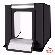 SPEEDS Mini Photo Studio Set 40cm Complete Lighting Box LED 3 BackGround Photos LX 029-1