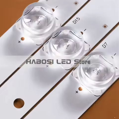 100% New 3pcs/Kit LED Strips for TV E4FAA43R LE43K6300TF CC430LV2D 43 SMART TV MX 3U1 LE43C61