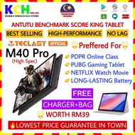 LOWEST PRICETeclast M40 ProM40M30 10.1Inch 6+128GB 4G LTE Android 10 Smart Tablet Murah Gaming Tablets Tab Pad Pubg