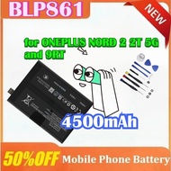New BLP861 4500mAh Replacement Mobile Phone Battery for ONEPLUS NORD 2 2T 5G and 9RT with Tool High 
