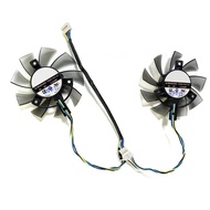 NEW 75MM FD8015U12S 12V 0.5A GTX1650 GTX1660 Ti GPU Fan For ASUS Dual GTX 1650 1660Ti Graphics Card 