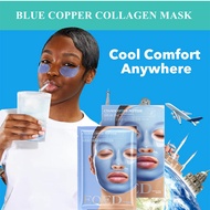 EQED Blue Copper Peptide Active Collagen Mask Smooth Fine Line Ease Skin Irritation Hydrate Nourishe
