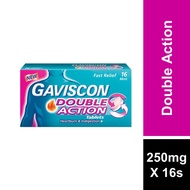 Gaviscon Double Action Tablet 250mg x 16s