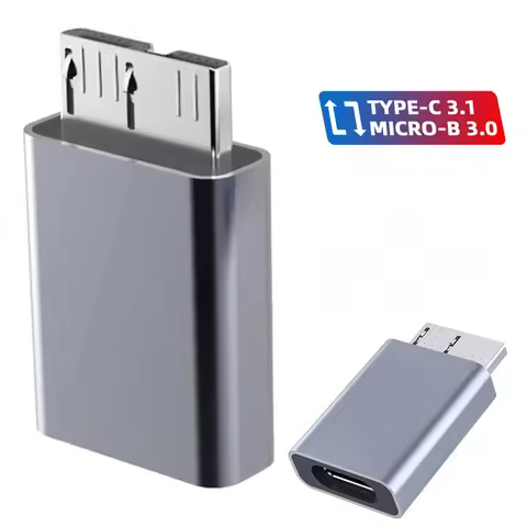 USB 3.0 Micro B Male Converter For External Hard Micro B USB C 3.0 Male To Type C USB 3.0 Micro B Ma