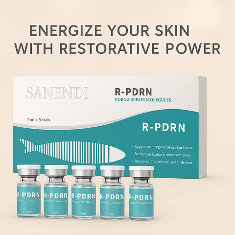 Salmon PDRN Serum for Facial Hair Dr.Pen Hyaluronic Acid DEEP HYDRATION Skin booster Anti-aging 5ML*