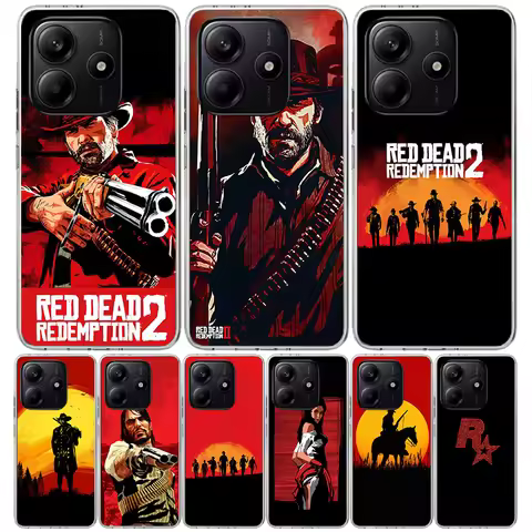 Red Dead Redemption 2 Case Phone Cover for Xiaomi Redmi Note 14 13 12S 12 11S 11 11T 11E 10S 10 Pro 